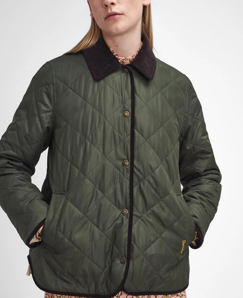 Barbour x William Morris Gallery Women's Isabella Quilted Jacket
