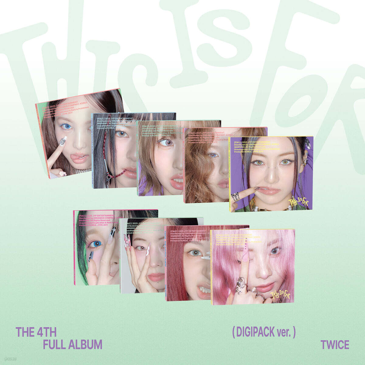 レトリバー】TWICE 『THIS IS FOR』3形態×14セット① TWICE - THIS IS