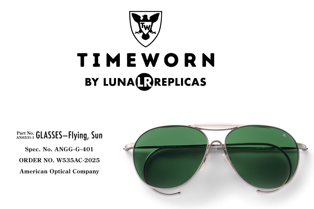 AO AN-6531 WWII Sunglasses - LIMITED EDITION RUN – LUNA REPLICAS