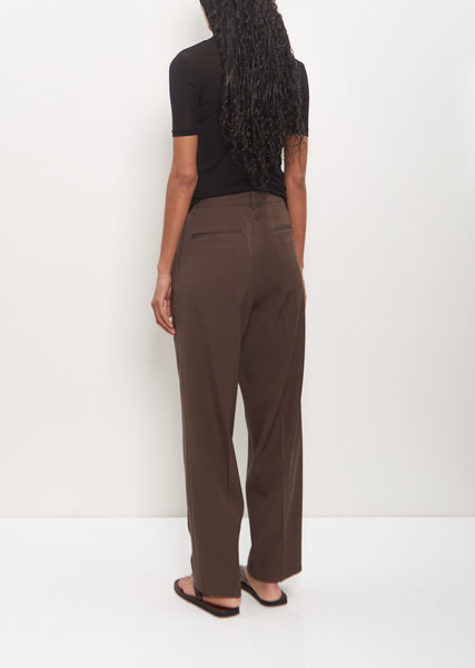 Light Wool Max Gabardine Slacks – La Garçonne