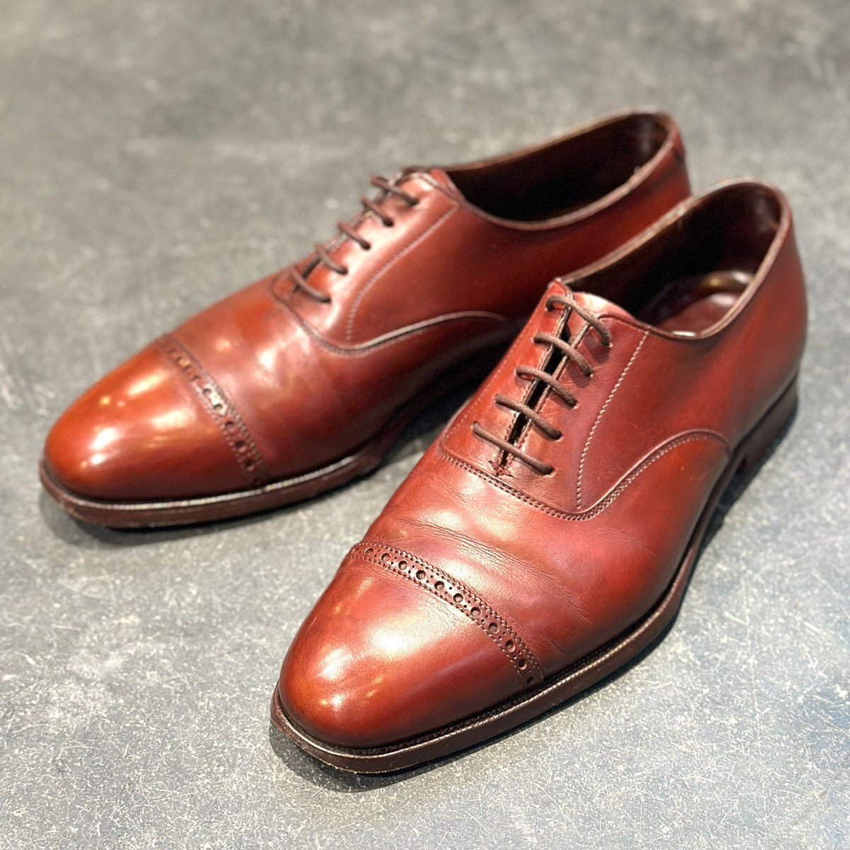 極美品【CROCKETT&JONES】クロケット＆ジョーンズ ベルグレイプ パンチ