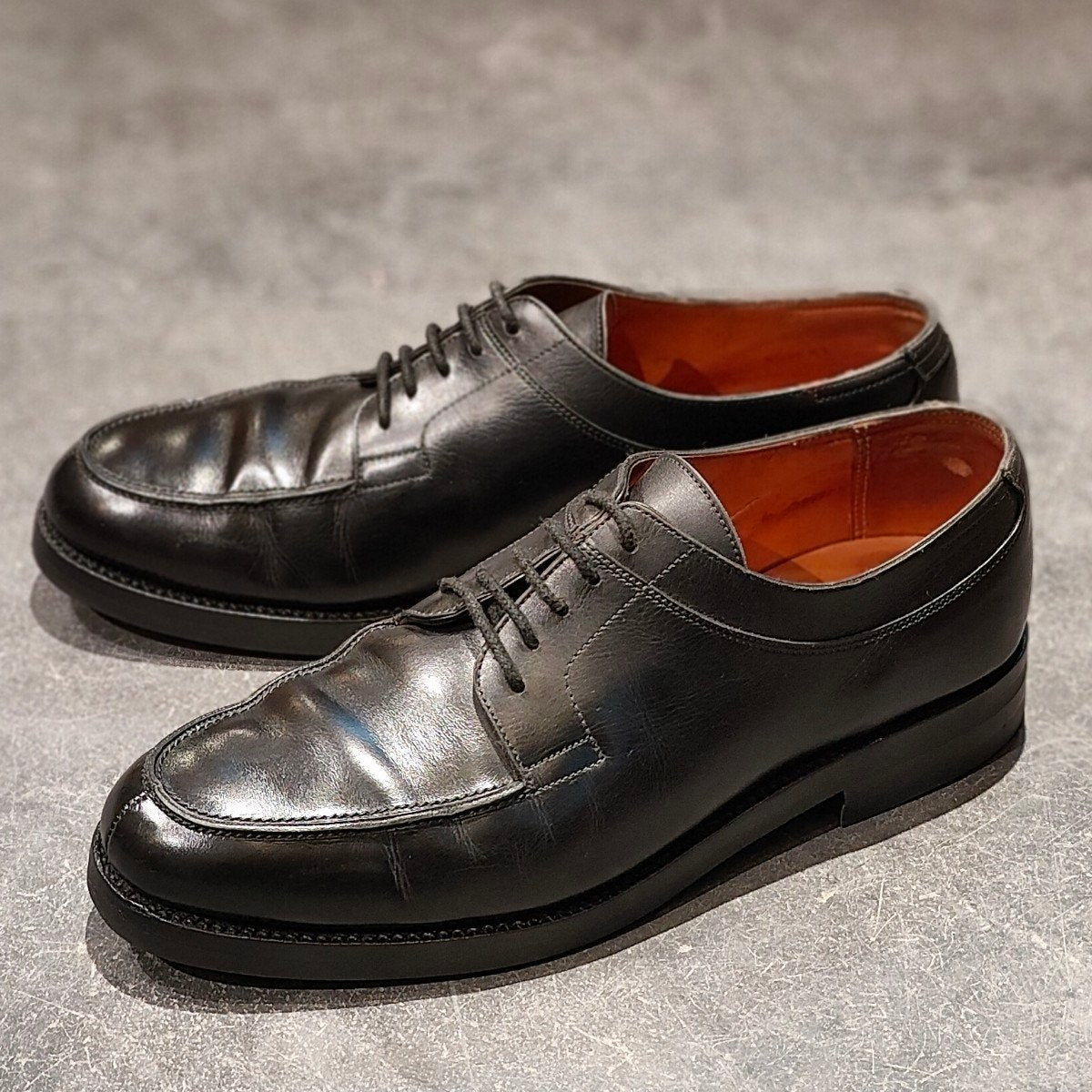 希少 【JOHN LOBB】ジョンロブ バロス Uチップ カーフ ブラック サイズ