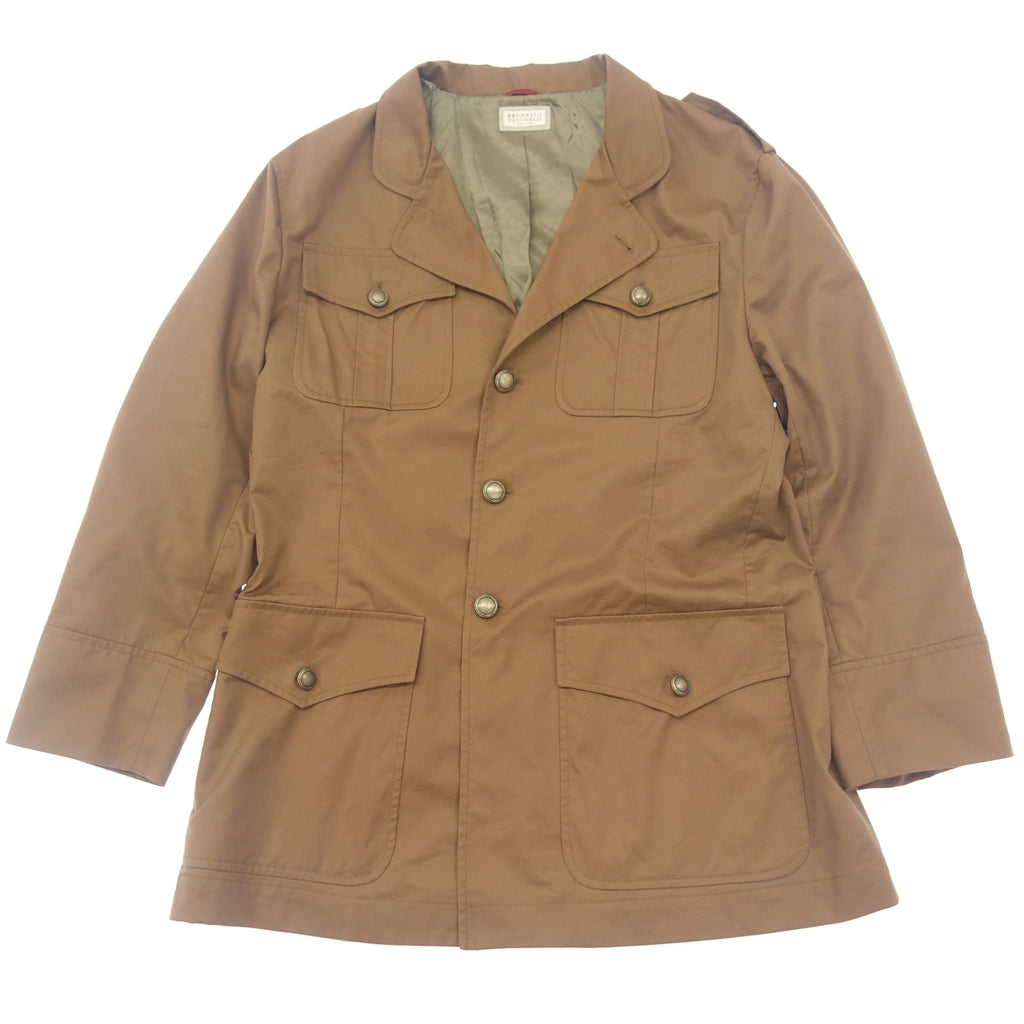 BRUNELLO CUCINELLI】ブルネロクチネリ 4ポケットジャケット コットン
