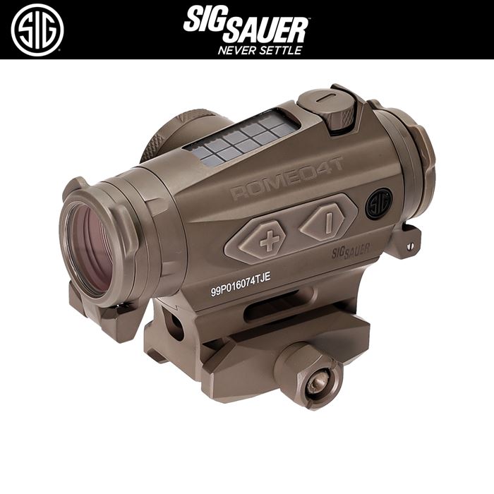 SIG SAUER ROMEO4T ダットサイト(BALLISTIC CIRCLE DOTレティクル