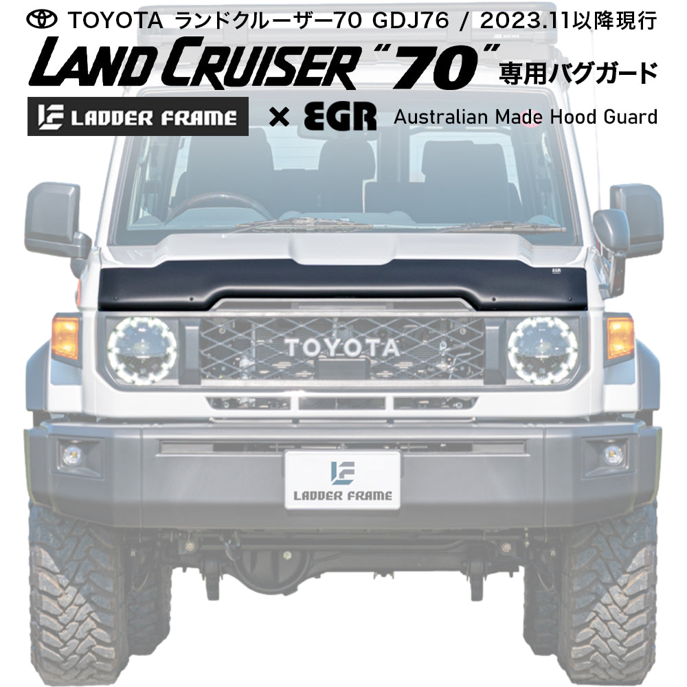 みんカラ大賞受賞】ランドクルーザー70 バグガード GDJ76 ランクル76