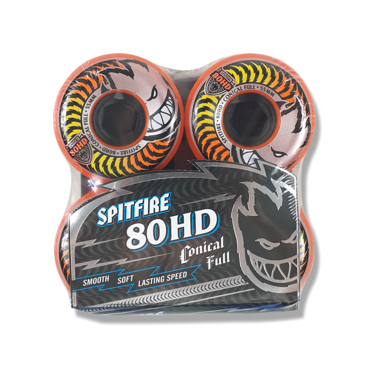 SPITFIRE 80HD CONICAL FULL SHAPE FADE - ORANGE 58mm
