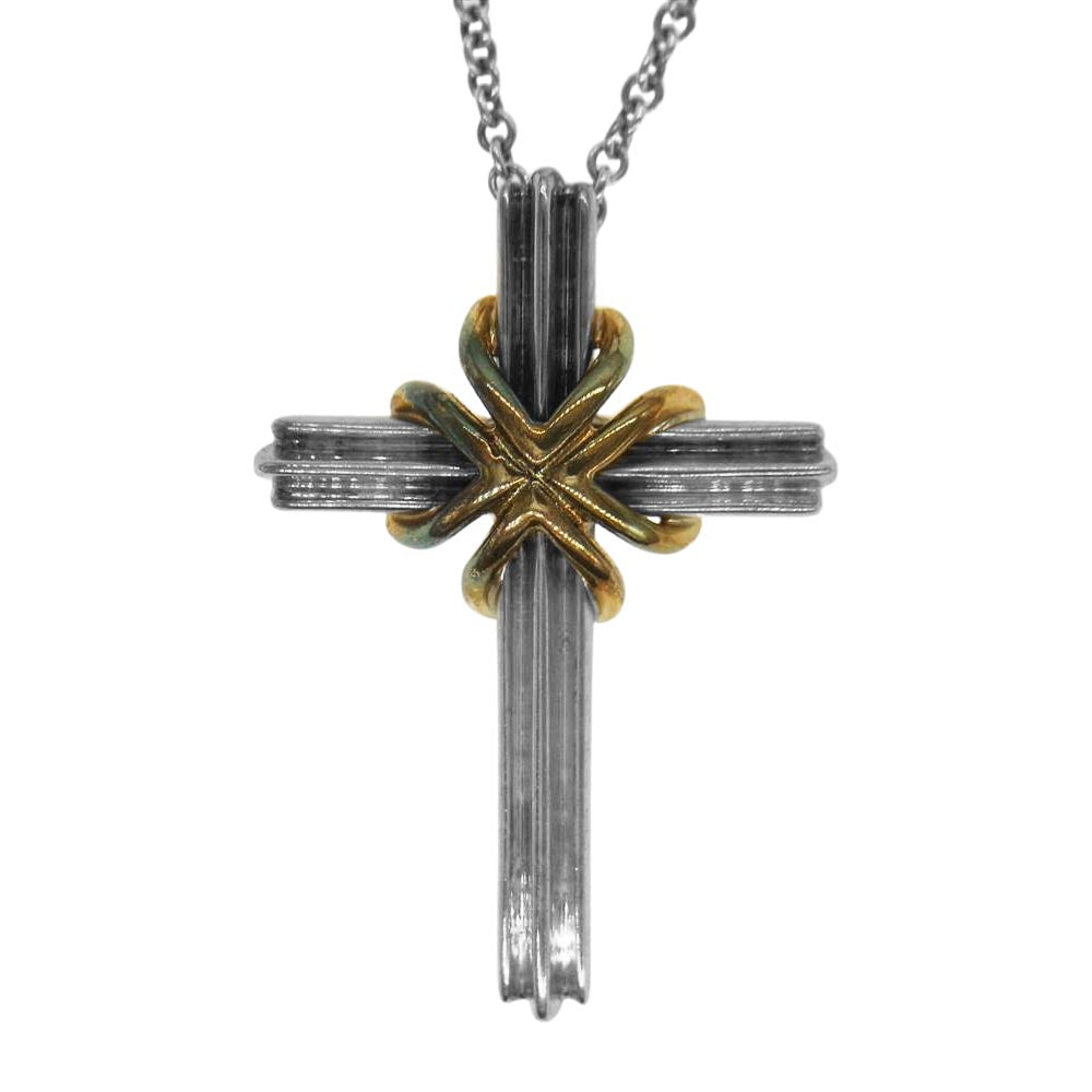TIFFANY&Co. ティファニー シグネチャー クロス ネックレス シルバー系