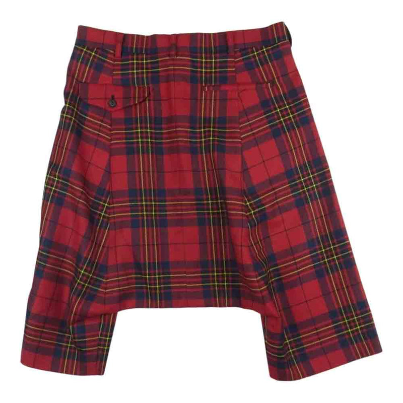 COMME des GARCONS RI-P017 チェック サルエルパンツ