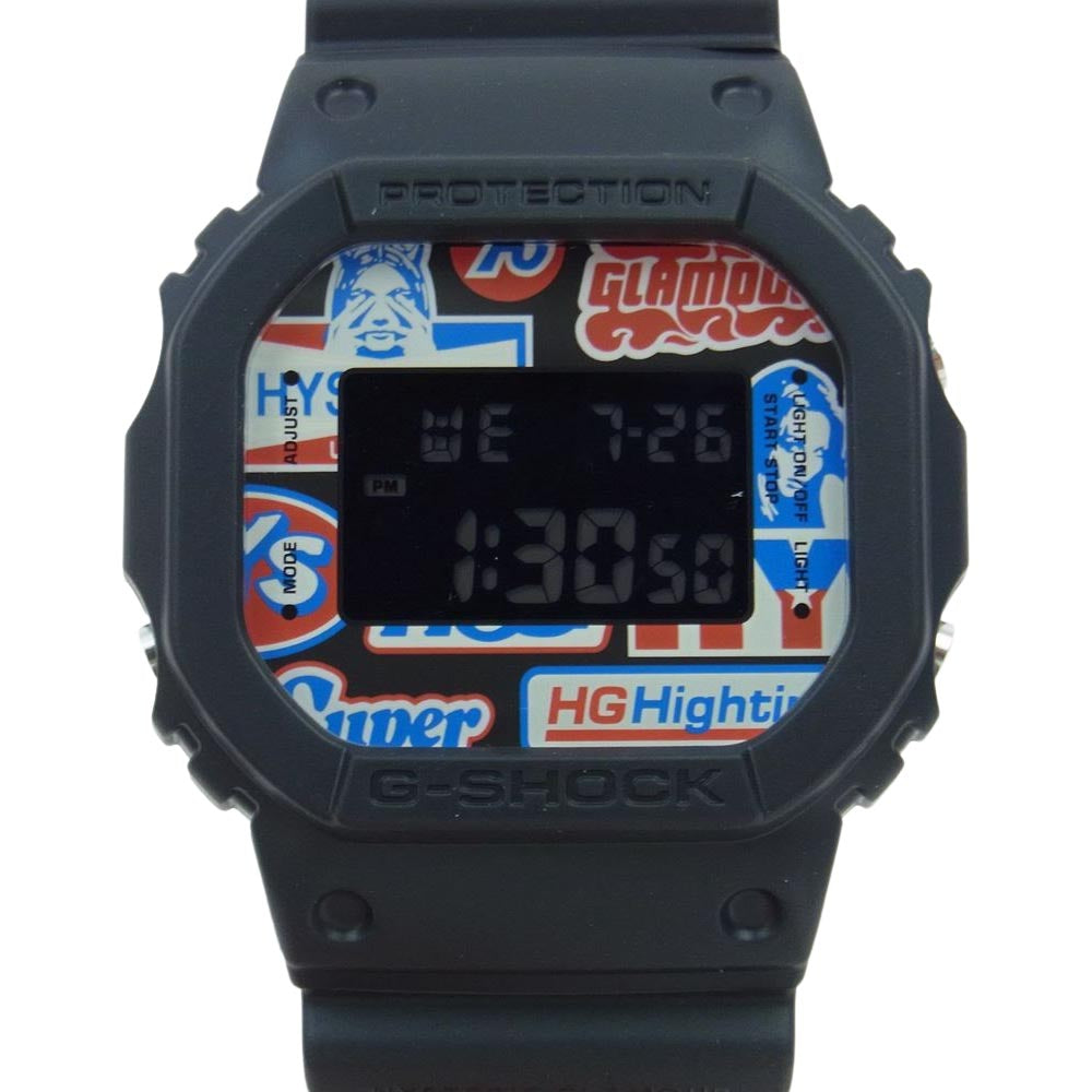 HYSTERIC GLAMOUR ヒステリックグラマー 23SS DW-5600 × CASIO G-SHOCK
