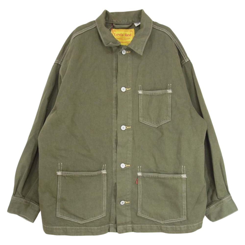 Levi's RED リーバイスレッド カバーオール ジャケット カーキ系 M