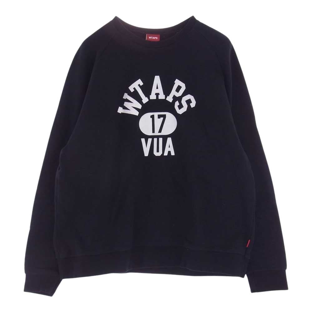 WTAPS ダブルタップス SCREEN WTAPS 17 VUA プリント スウェット