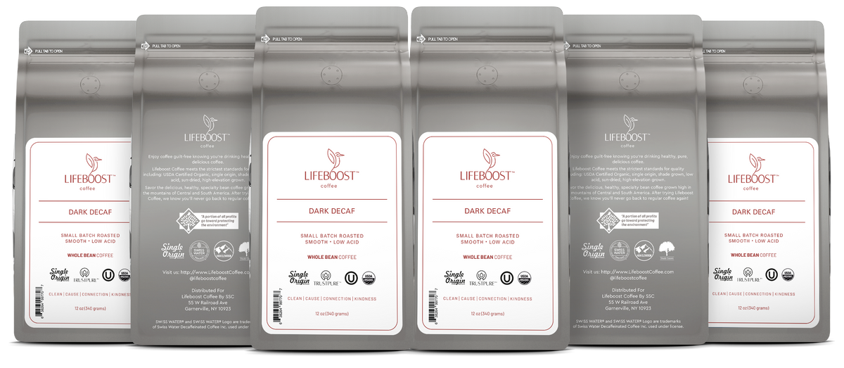 Dark Roast Decaf - Swiss Water, Non toxic, Ethically Sourced