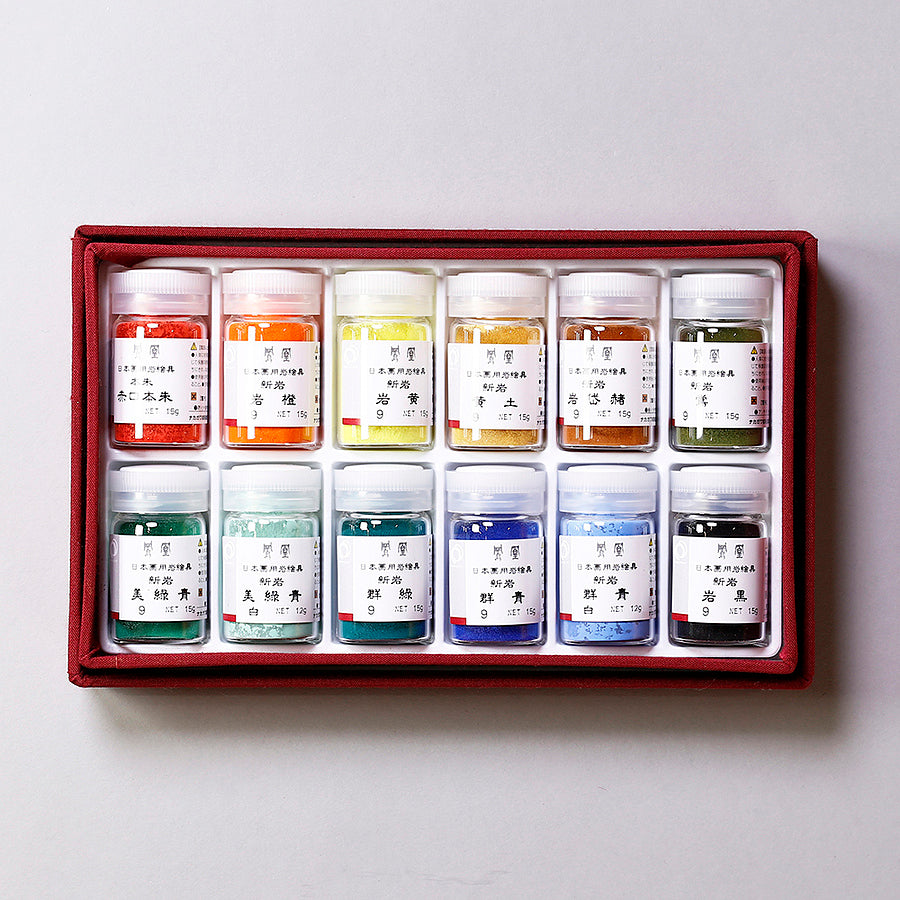 岩絵具12色セット A（赤） – PIGMENT TOKYO