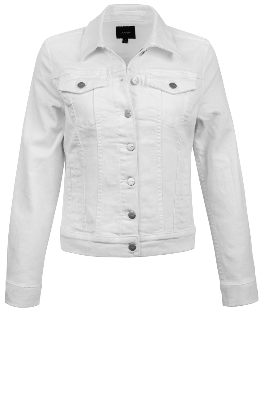 Joe's Jeans Western White Denim Jacket | Pinto Ranch