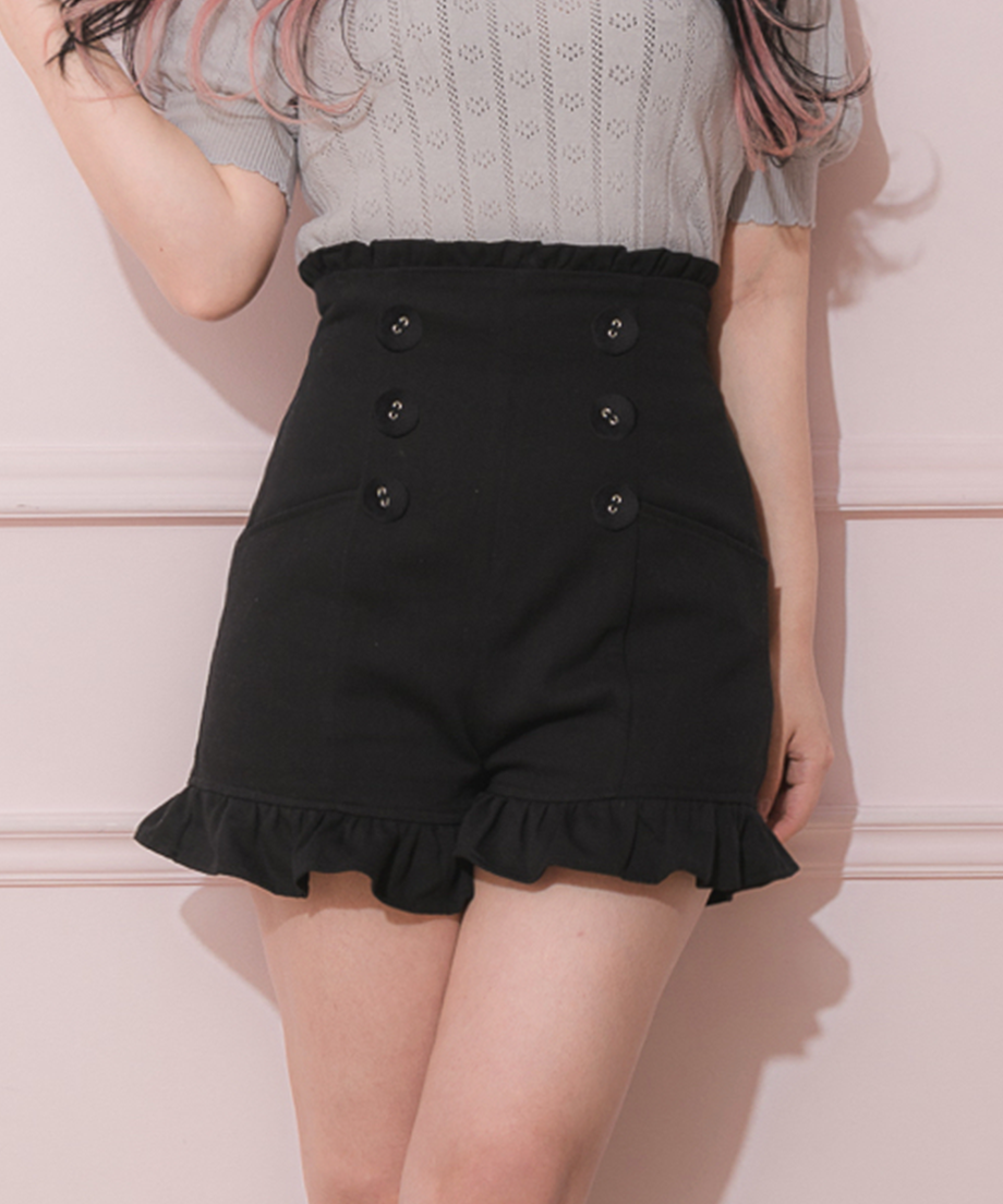 ハイウエストフリルショートパンツ – pium