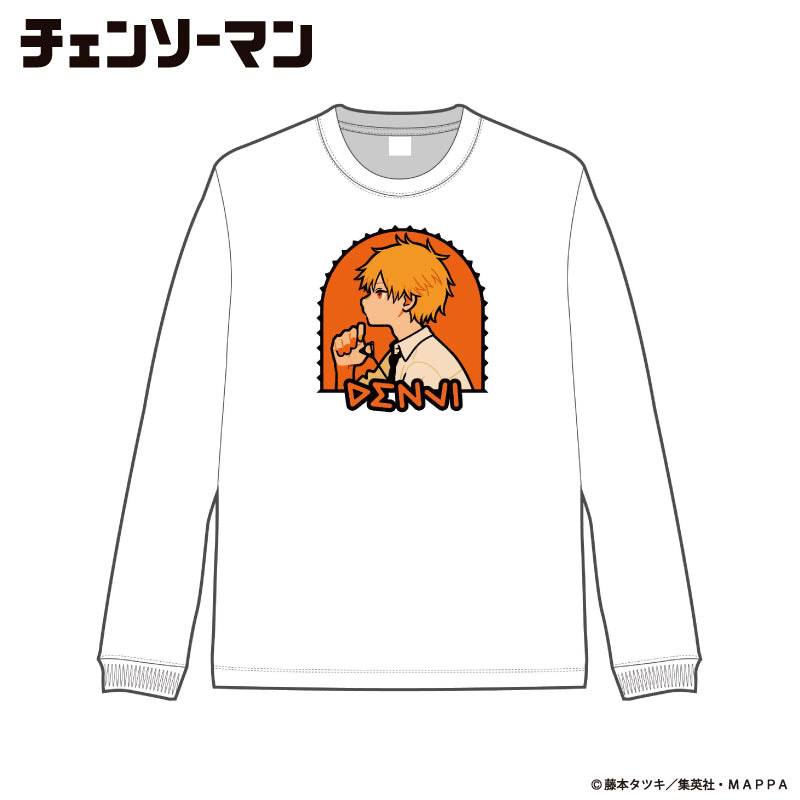 Pochimart】チェンソーマン 美好よしみ コラボ ロングTシャツ デンジ