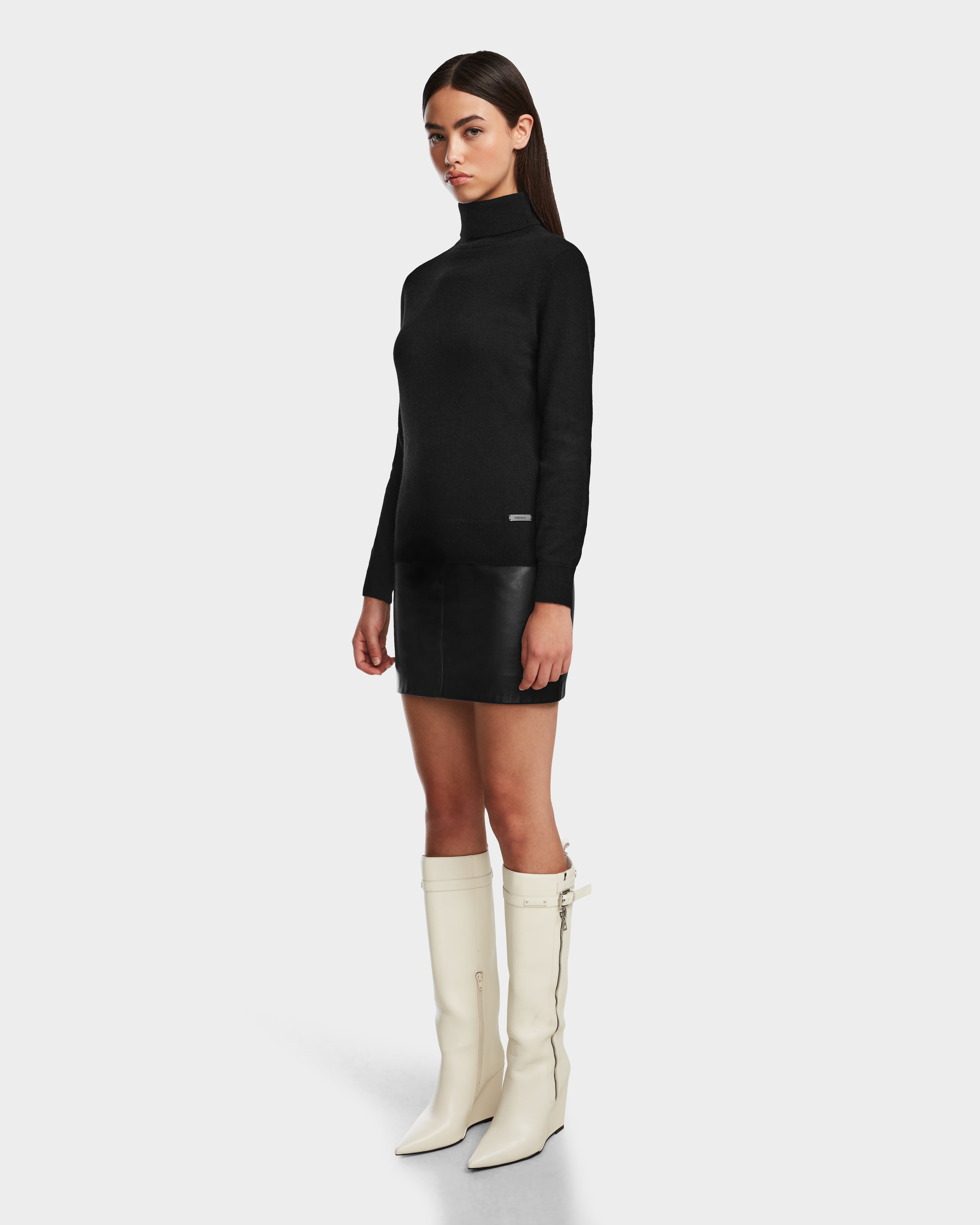 LIZA Women's Pure Cashmere Turtleneck - Soft & Warm – Rudsak