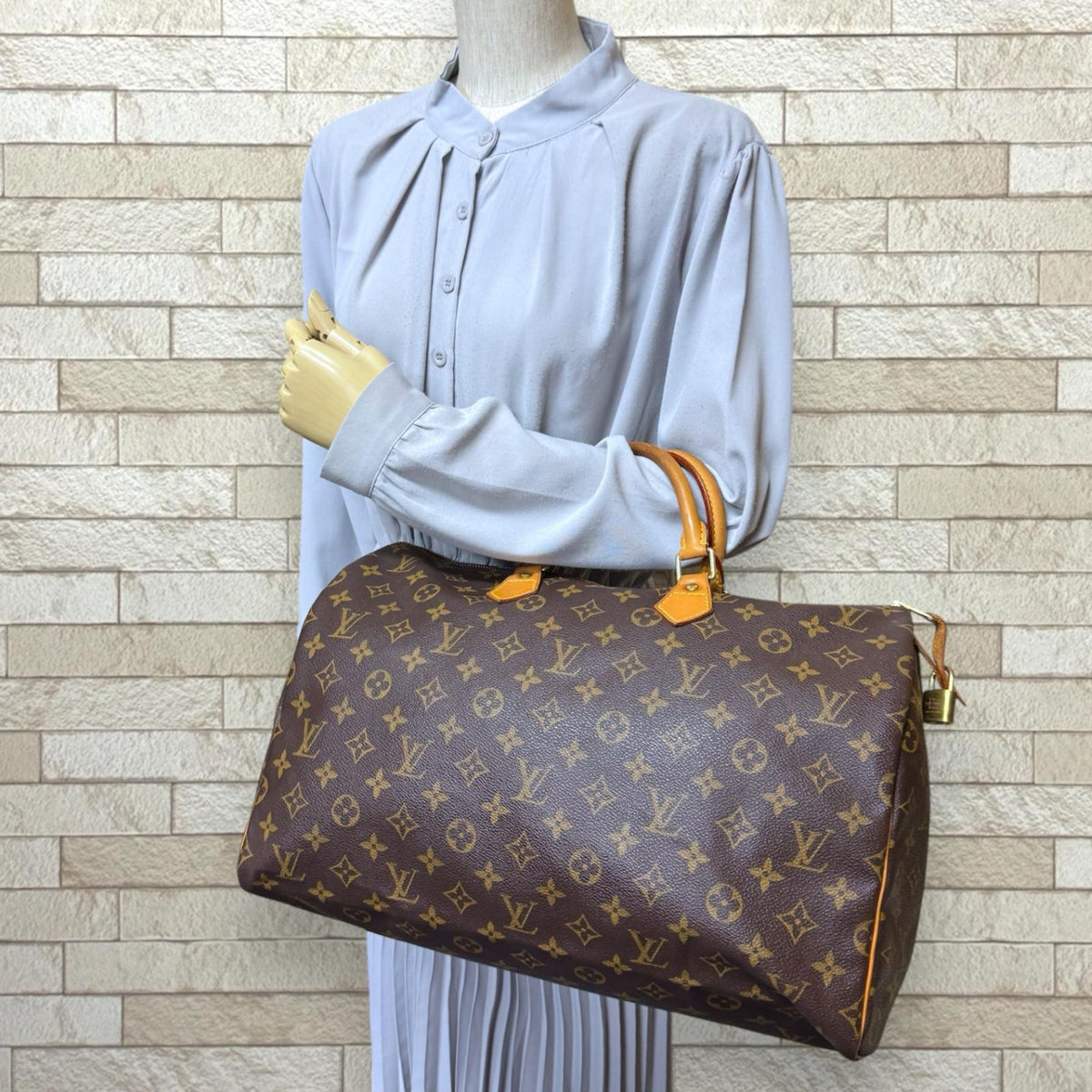 LOUIS VUITTON ルイヴィトン スピーディ40 モノグラム ハンドバッグ