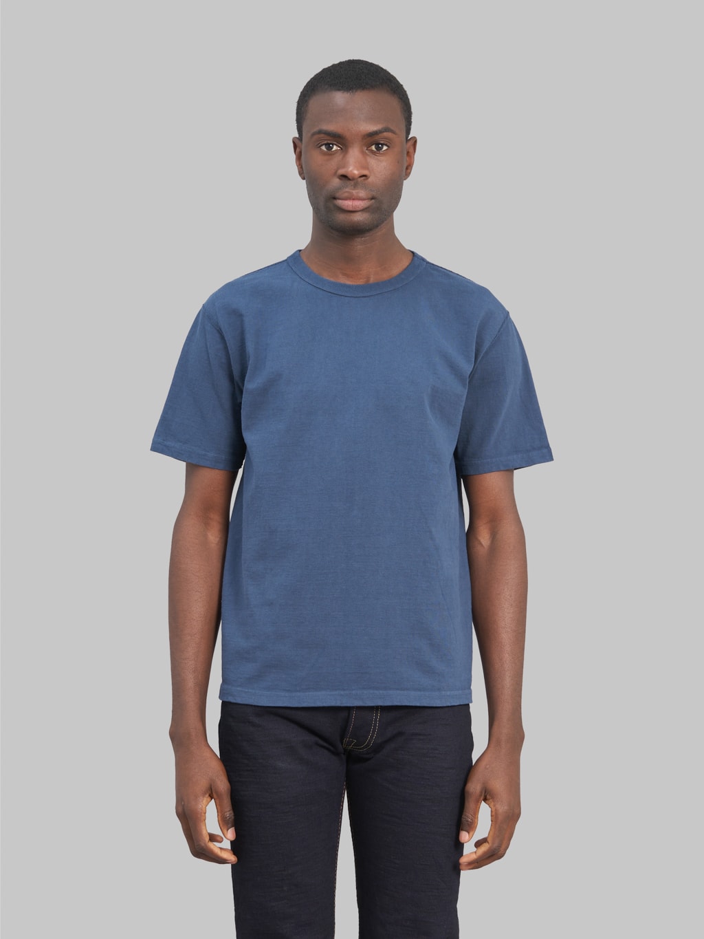 Studio D'Artisan 9913 Loopwheel T-Shirt Navy – Japanese Craftsmanship