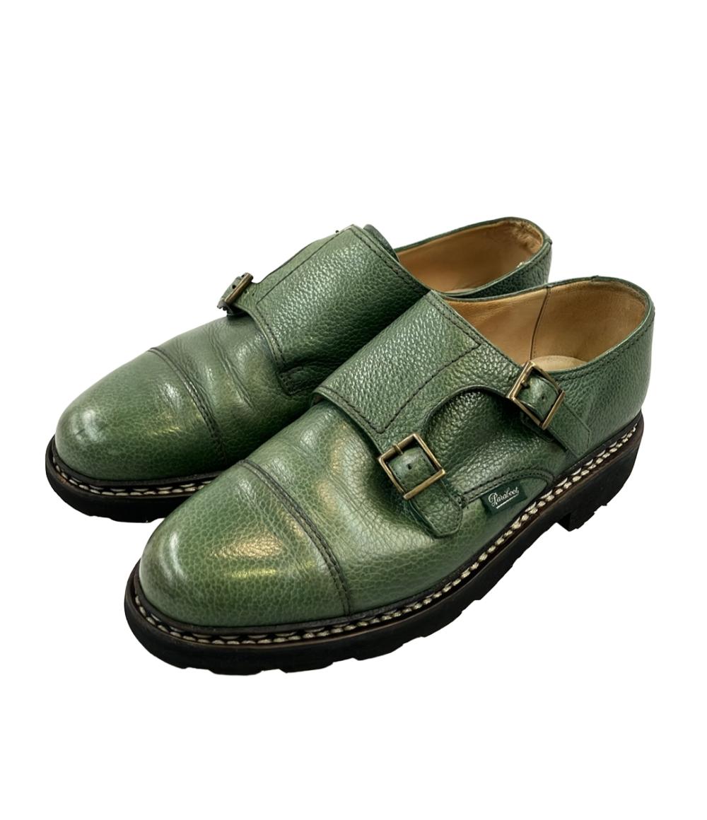 Paraboot ダブルモンクストラップシューズ ウィリアム メンズ SIZE UK
