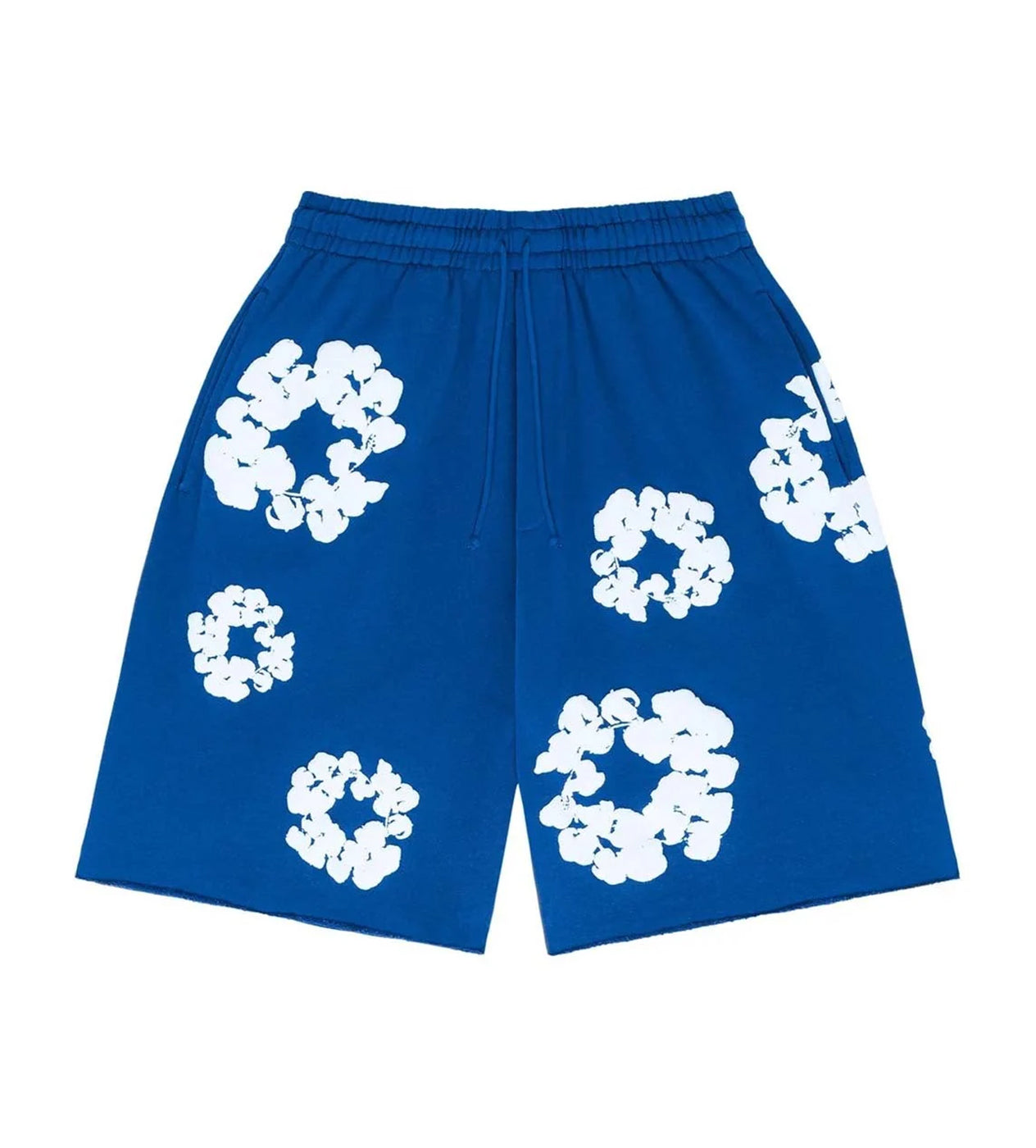 Denim Tears Cotton Wreath Shorts Blue – Restock AR