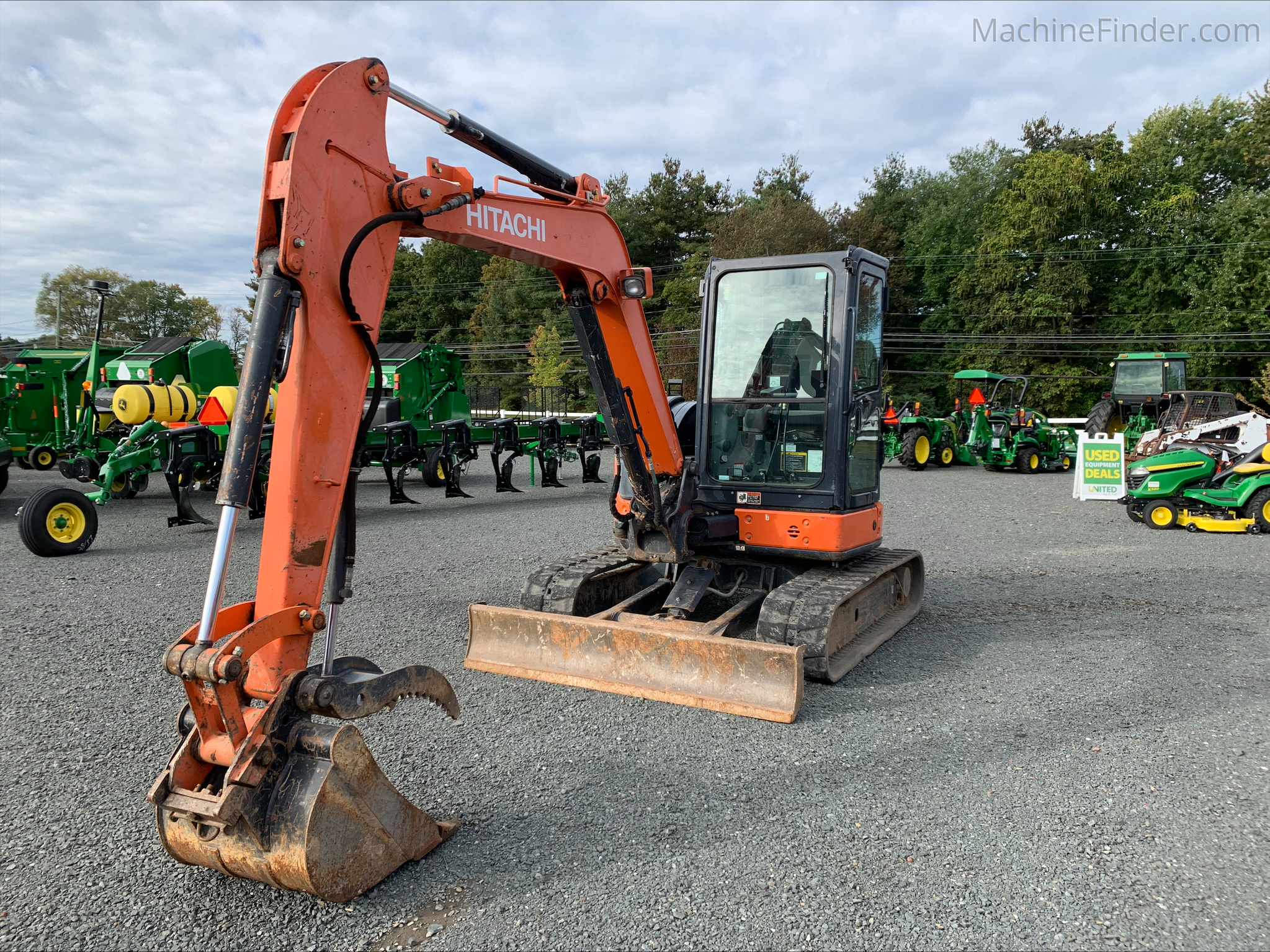 Used 2015 Hitachi ZX50U-5 Excavator #A2265175 for sale