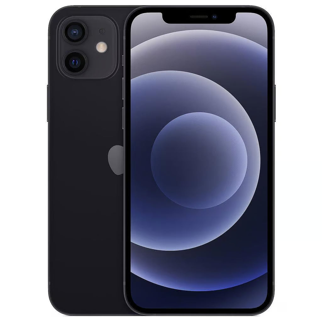 Apple iPhone 12 64GB ブラック MGHN3J/A SIMフリー | 中古