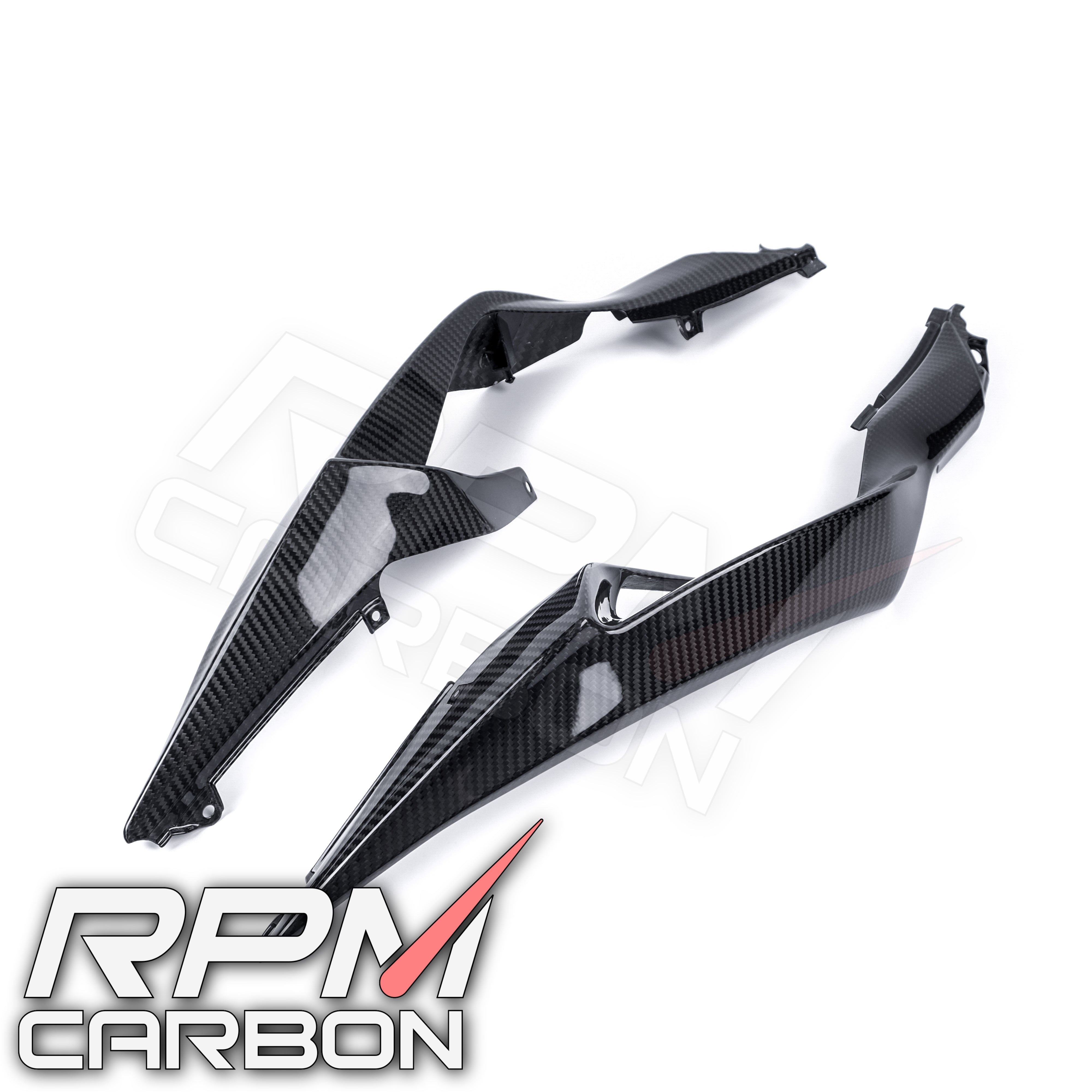Carbon Fiber Kawasaki ZX-6R 2019+ Rear Seat Side Panels
