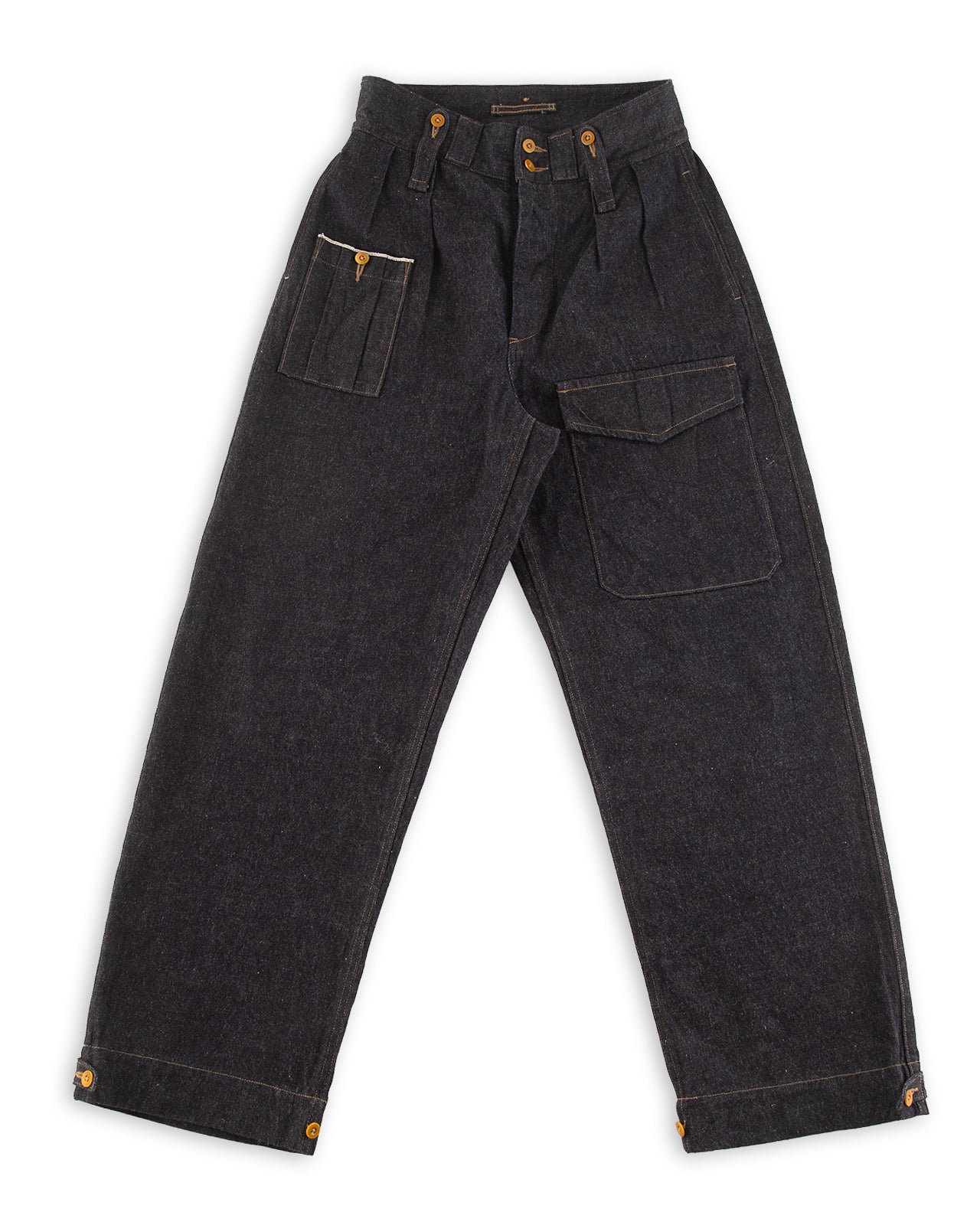 Nigel Cabourn British Army Pant Loose Denim - Indigo – Standard