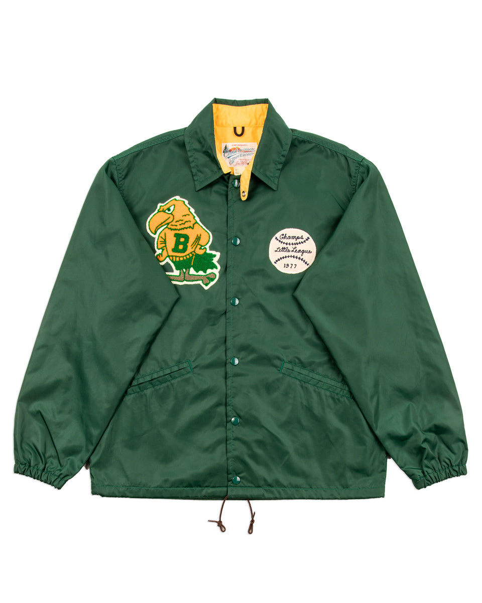 The Real McCoy's Nylon Coach Jacket / Birdies - Forest – Standard