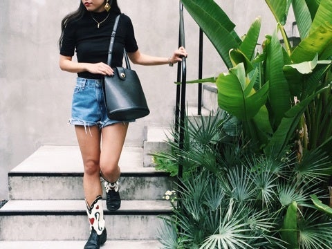 4/27 Louis Vuitton♡ エピ クリュニー ブラック | VINTAGE QOO TOKYO
