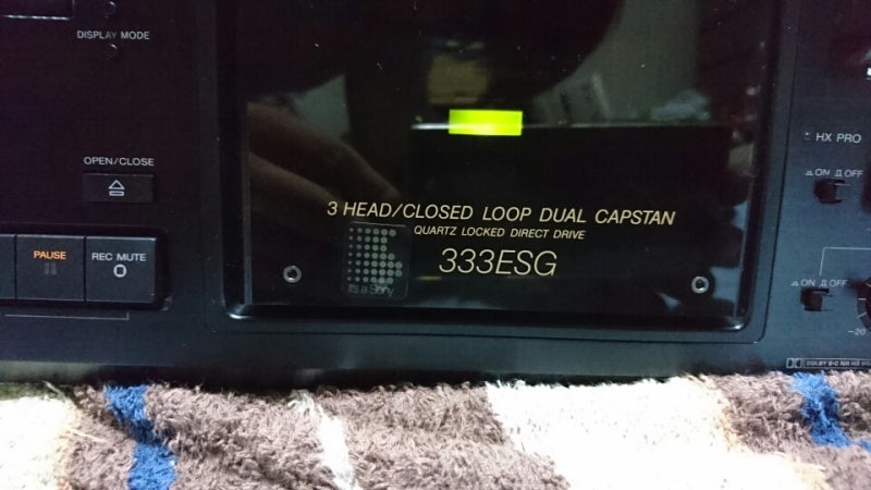 ほぼ動作OKなSONYのカセットデッキTC-K333ESGのジャンクを確保 | K'S