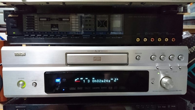 ハードオフさん的にはジャンクのDENON DVD-3930を確保。実はジャンク