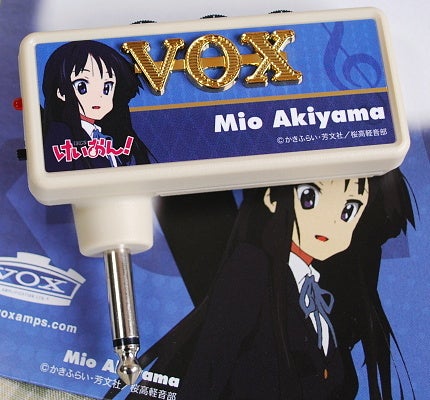 VOXのamPlug「けいおん！・秋山澪モデル」を買ってみた【レビュー