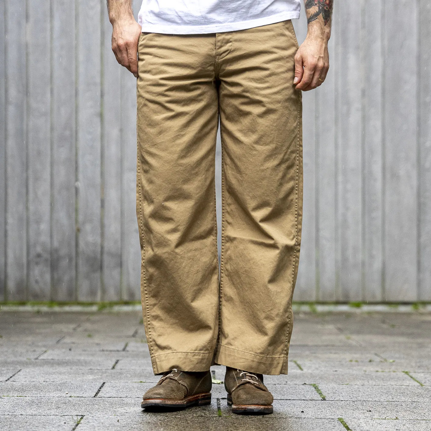 Fullcount U.S. Army Chino 41 – Wide-Leg Military Chino Pants Japan