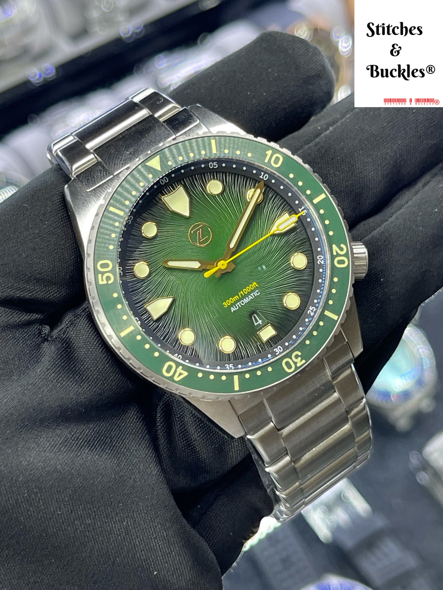 Zelos GREAT WHITE V2 300M 'ANTIQUE GREEN' – Stitches and Buckles