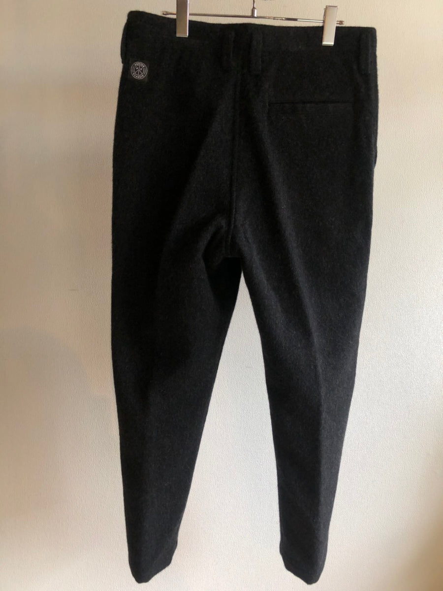 Porter Classic WOOL & GAUZE CROPPED PANTS ポータークラシック