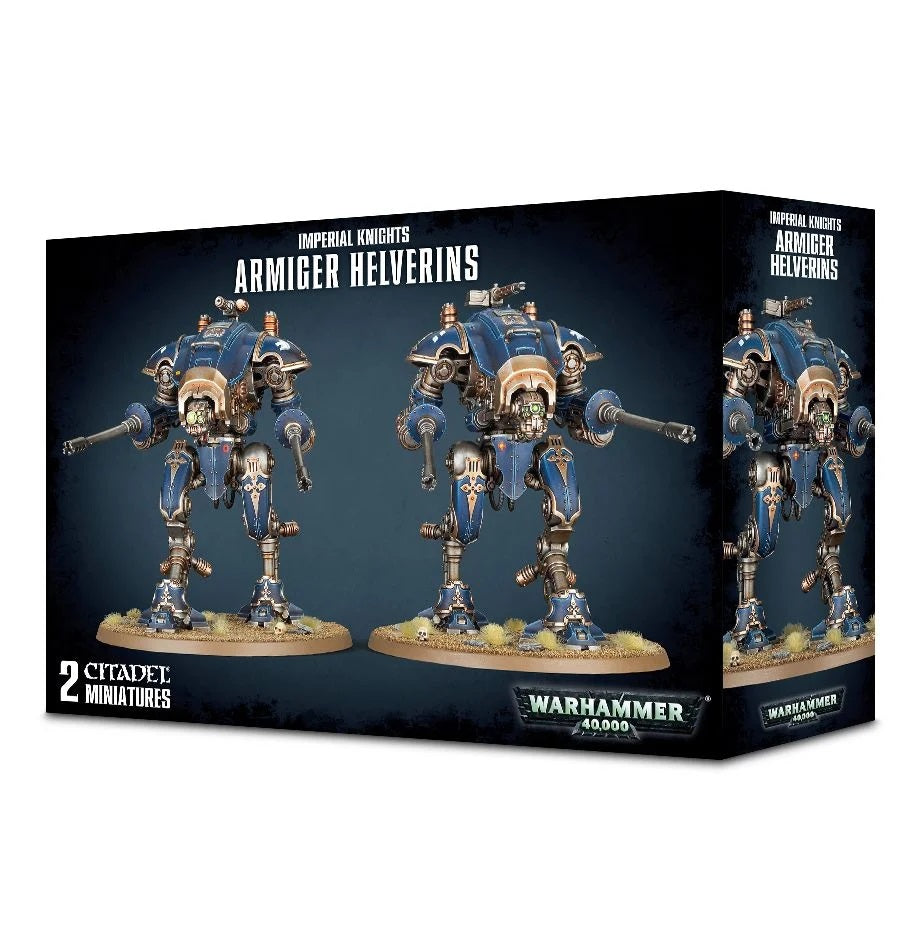 Warhammer 40,000 Imperial Knights - Armiger Helverins 54-13 – T&N