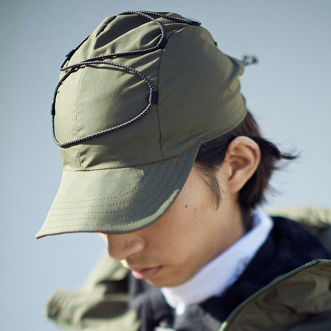DRAWCORD JET CAP[KHAKI] – WANSIE