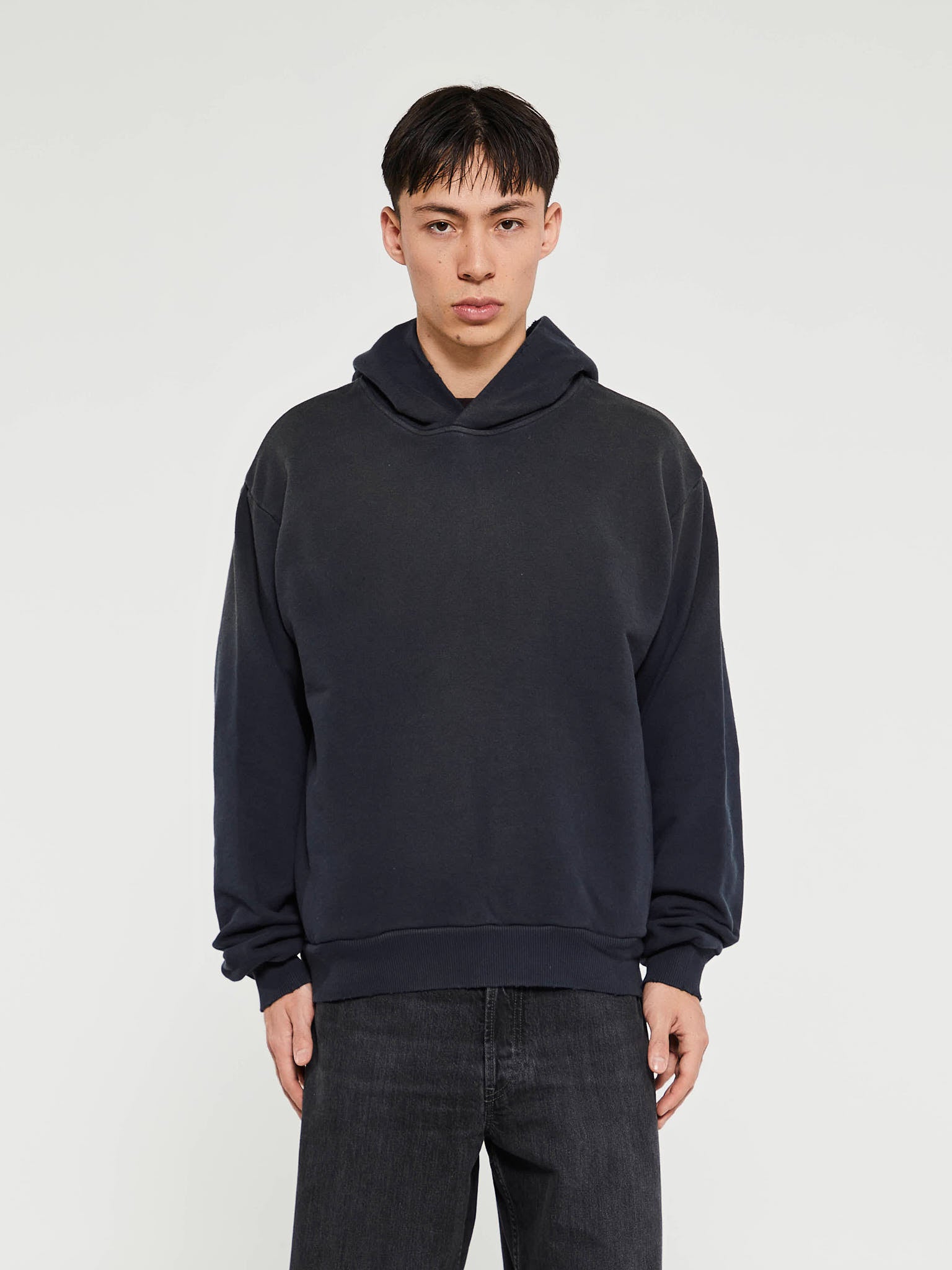 Acne Studios - Logo Hooded Sweatshirt in Black – Stoy