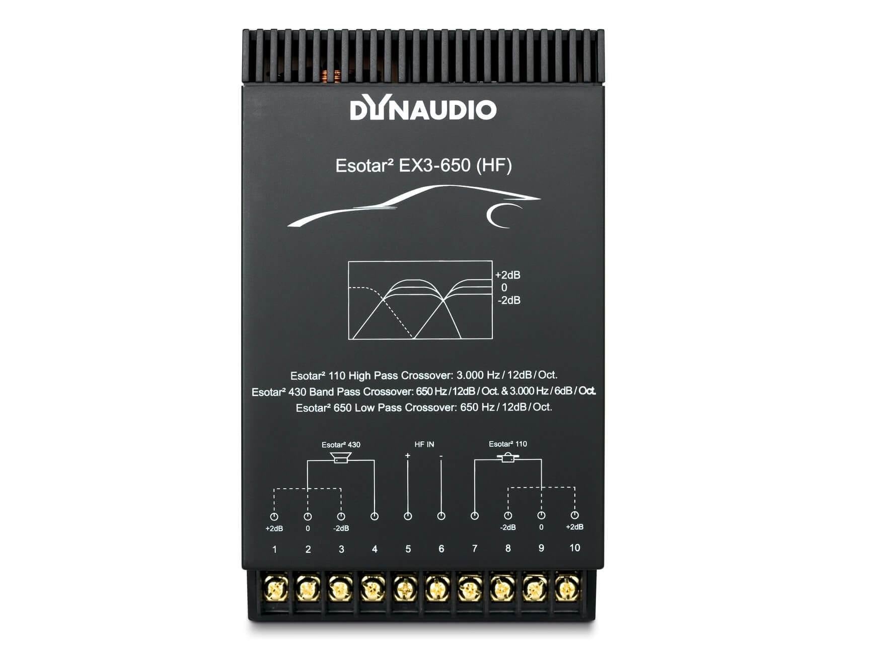 Dynaudio Esotar2 EX3-650 - 3 Way Passive Crossover – Studio Incar