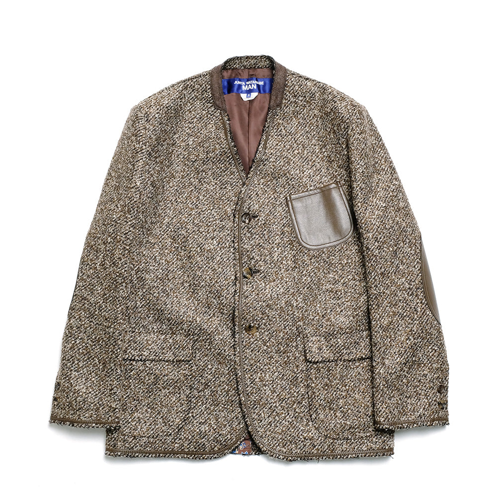 JUNYA WATANABE MAN - Wool Rayon Tweed Jacket - WN-J012-051 – Sun