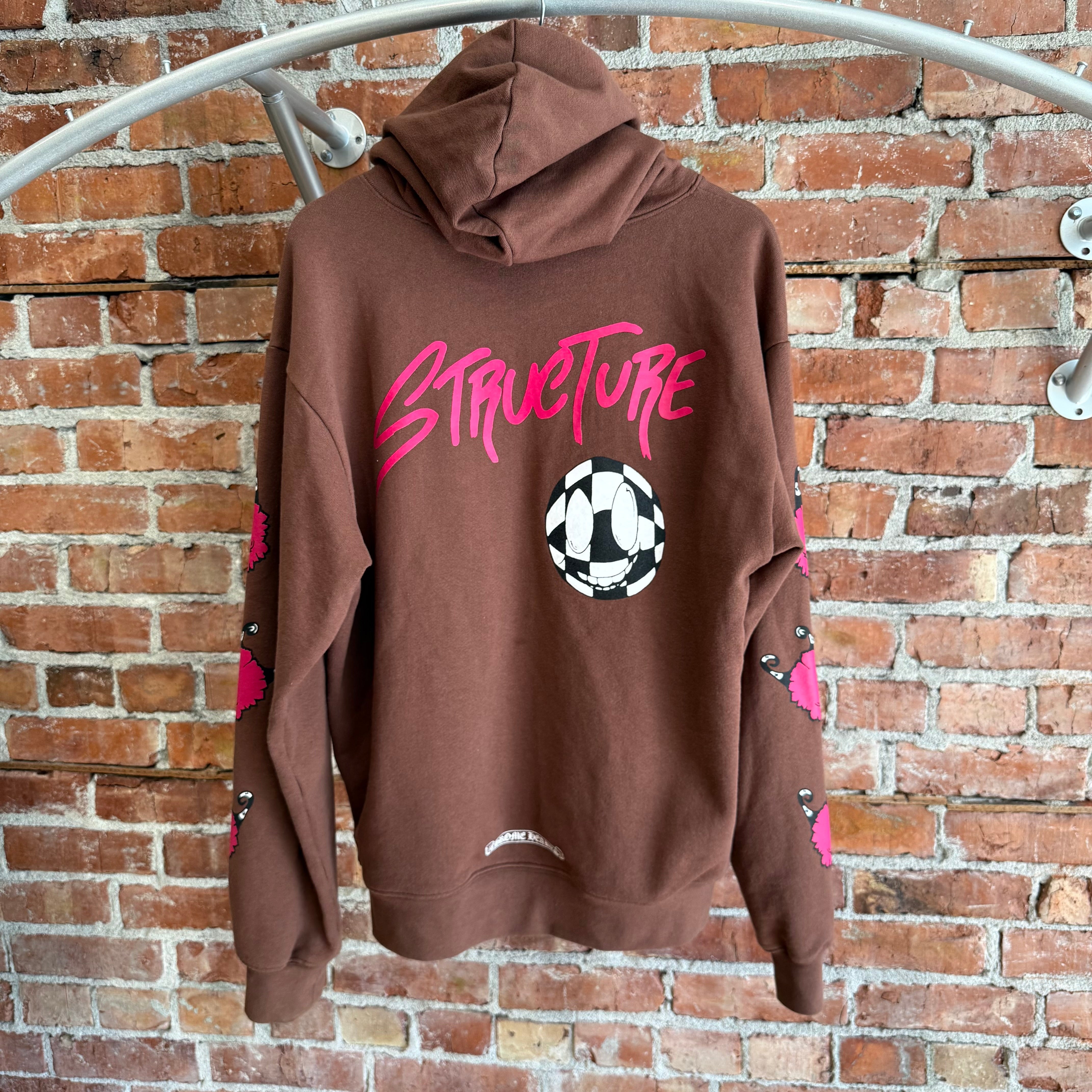 CHROME HEARTS MATTY BOY STRUCTURE HOODIE 'BROWN' – Sadō Room