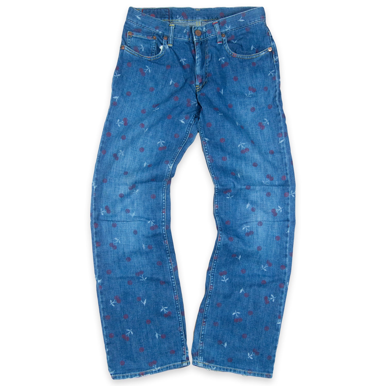 Hysteric Glamour Cherry All Over Print Kinky Jeans – SaolMortem
