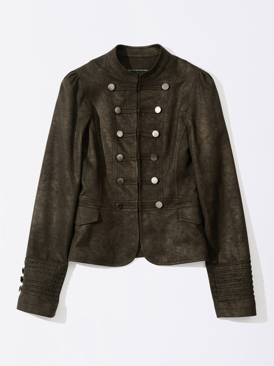 Brass Napoleon Jacket Khaki – SCULPTOR JAPAN