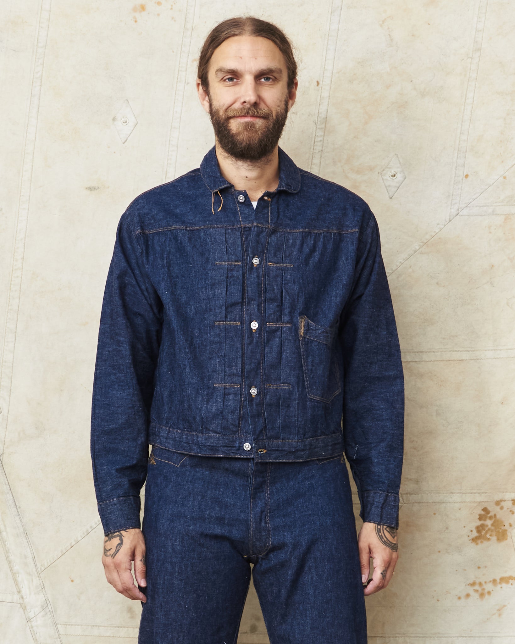 TCB Jeans Viktor's Voice Good Luck Denim Jacket 10oz – Second Sunrise