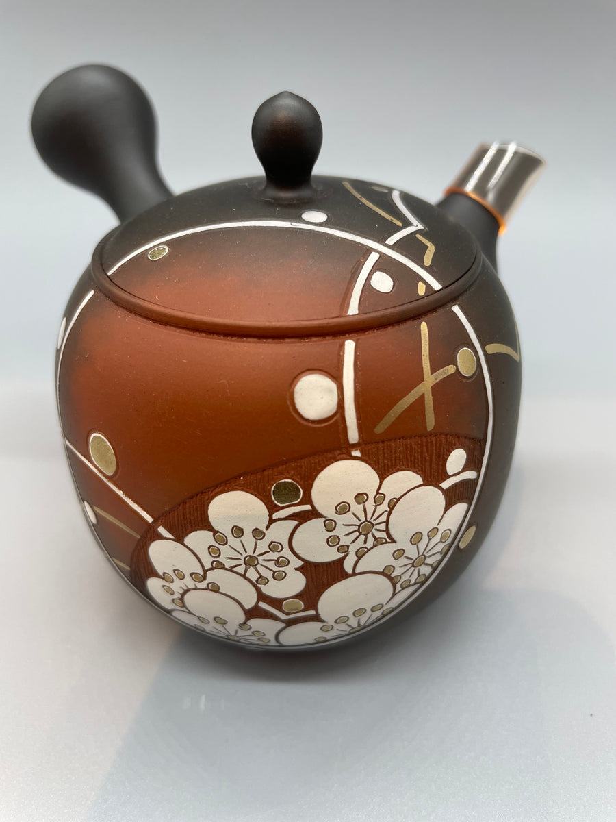 煎茶道具 常滑焼 小西洋平作 窯変泥 練込 茶器揃 共箱 M R5840 煎茶