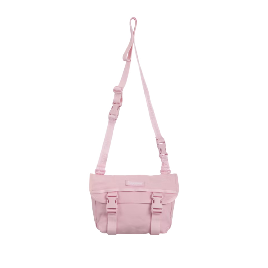 Supreme Mini Messenger Bag Light Pink SS25 | Senikersku