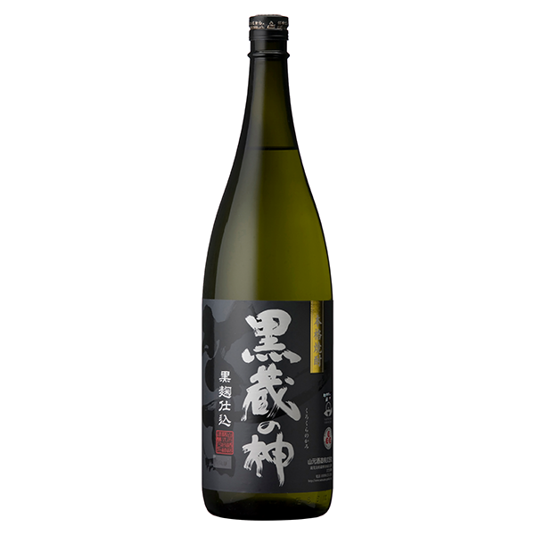 黒蔵の神 25° 1800ml -芋焼酎- – 鹿児島の焼酎専門店 焼酎維新館