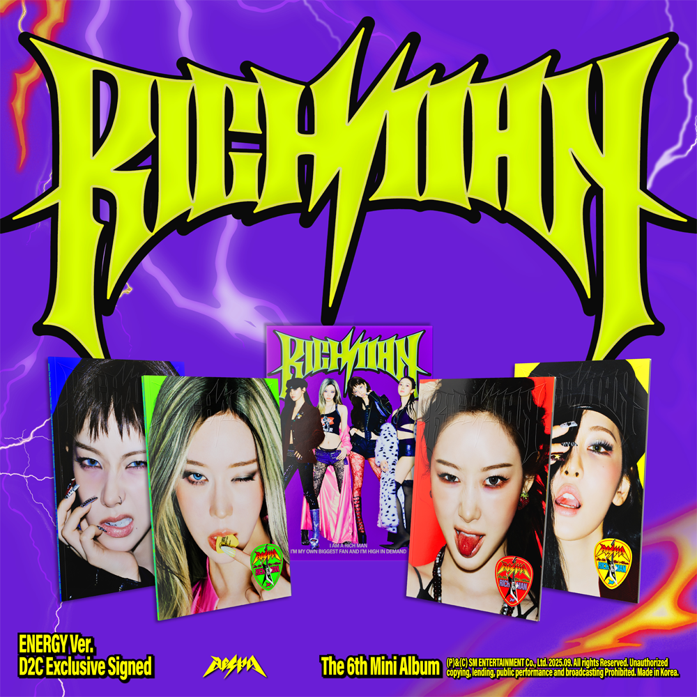 Rich Man - The 6th Mini Album_ENERGY Ver. (KARINA Version) SIGNED
